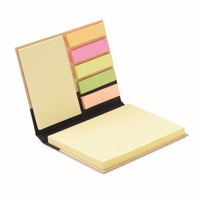 Bamboe sticky notes set VISIONBAM bedrukken