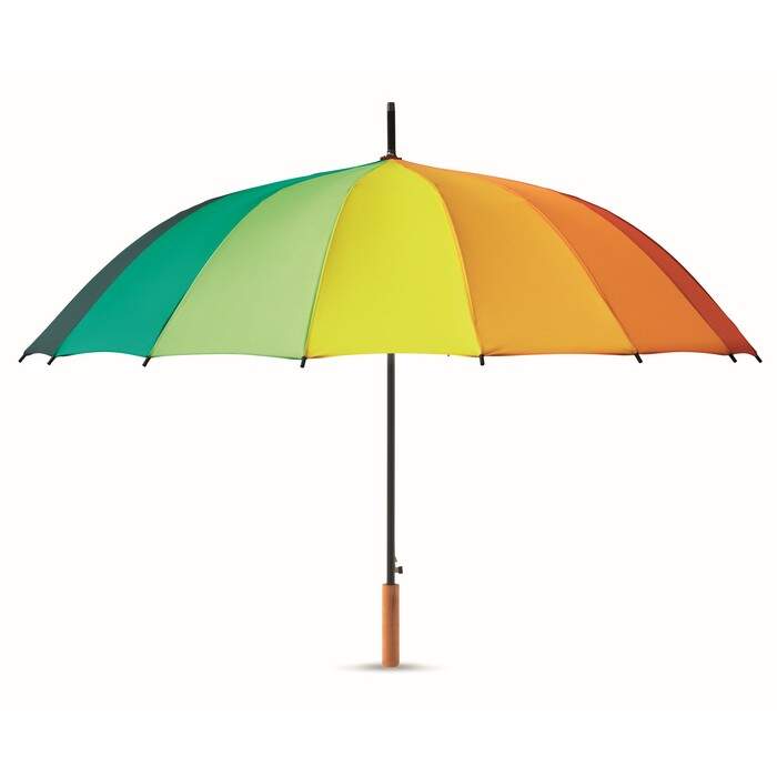 27 inch regenboogparaplu BOWBRELLA 62