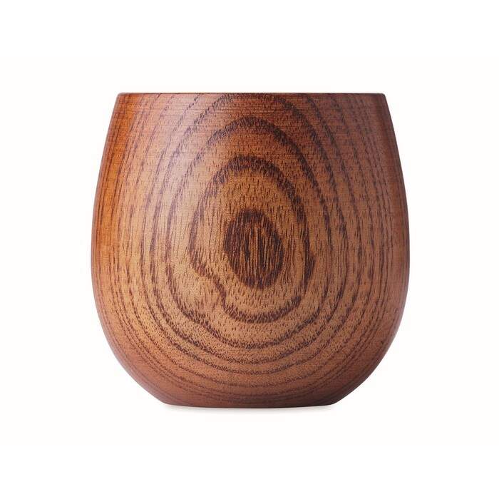 Eikenhouten beker 250 ml OVALIS sample