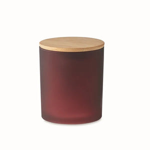Plantaardige waskaars 120 gr KEOPS SMALL  1met opdruk