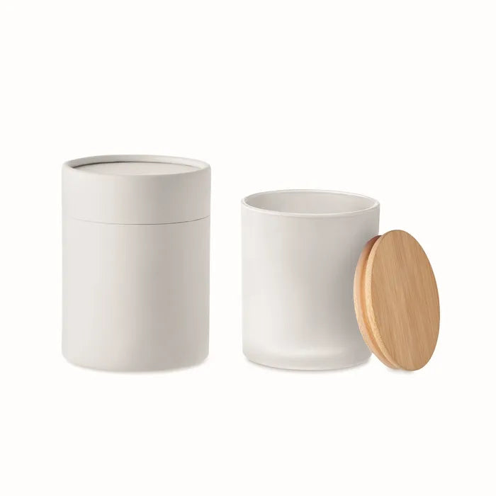 Plantaardige waskaars 120 gr KEOPS SMALL bedrukken