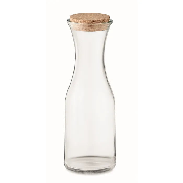 Karaf van gerecycled glas 1L PICCA bedrukken