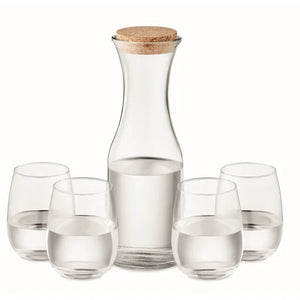 Drankenset gerecycled glas PICCADILLY bedrukken