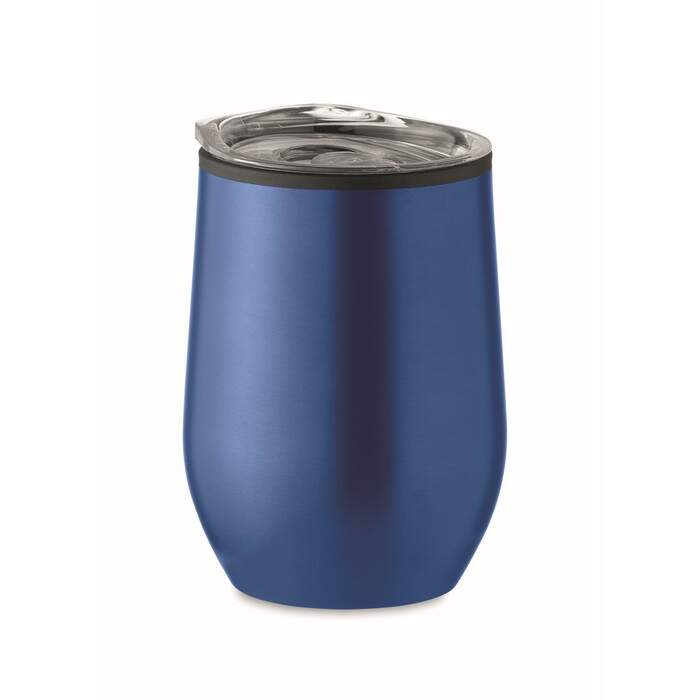 Dubbelwandige reisbeker 350 ml rood Graveren 3403