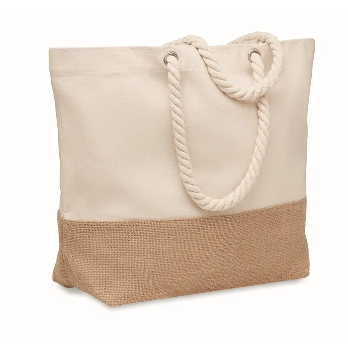 Canvas strandtas PANTAI bedrukken