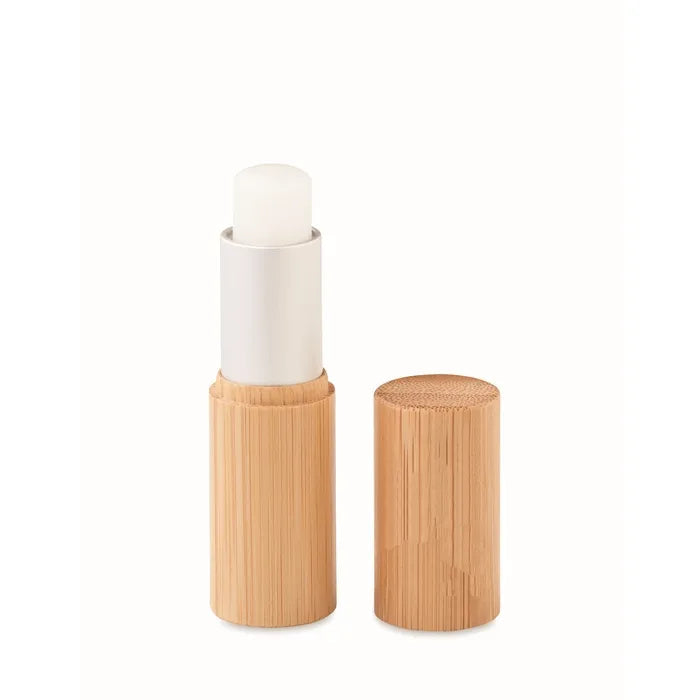Lippenbalsem in bamboe tube GLOSS LUX bedrukken