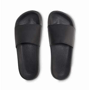 Slippers anti-slip maat 38/39 zwart onbedrukt 11639
