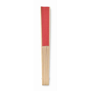 Waaier bamboe rood 2 kleuren tp 13084