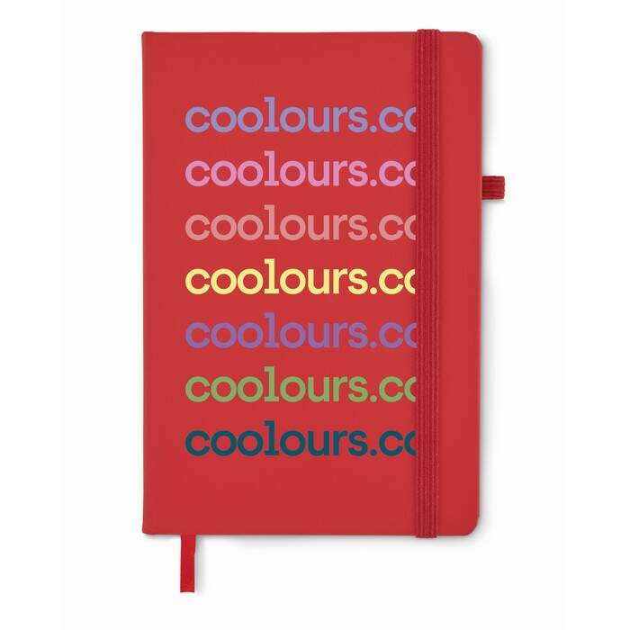 Gerecycled PU A5 notitieboek sample