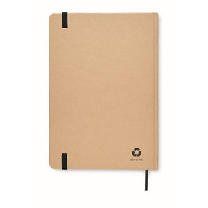 A5 notitieboekje gerecycled zwart Full colour 381