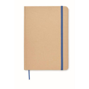 A5 notitieboekje gerecycled blauw 1 kleur 375