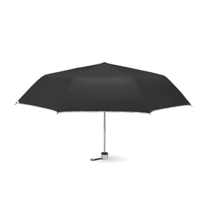 Opvouwbare paraplu zwart 2 kleuren tr 8738