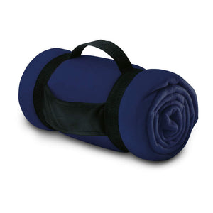 Fleece deken blauw 3 kleuren tr 3791