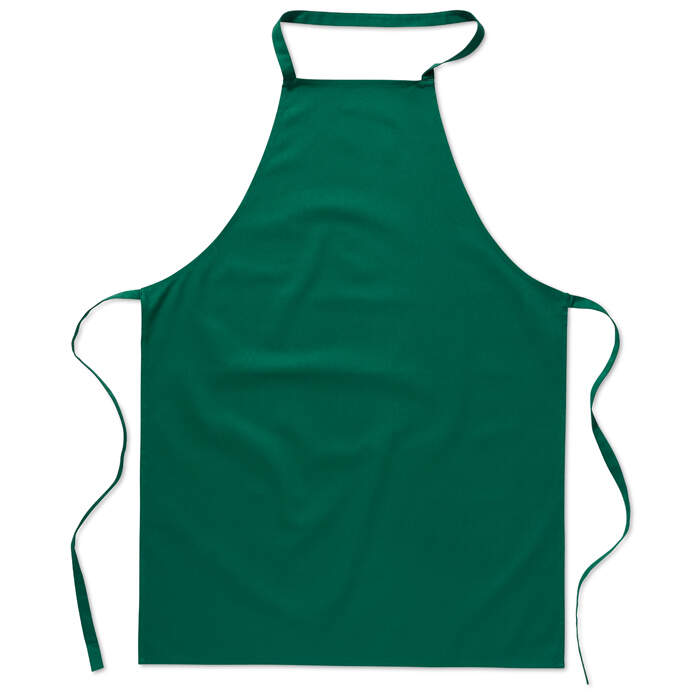 Katoenen keukenschort rood 1 kleur zd 5865