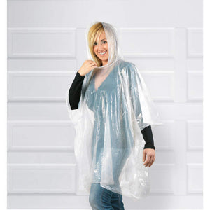 Poncho in bal bedrukken