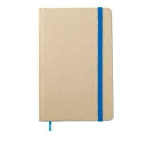 Notitieboekje, gerecycled blauw Full colour 8506