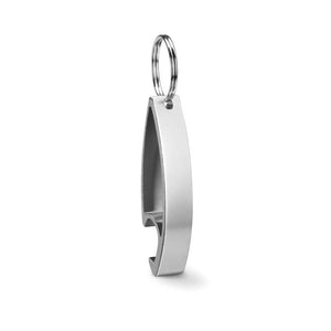 Aluminium sleutelhanger zwart 2 kleuren tp 636