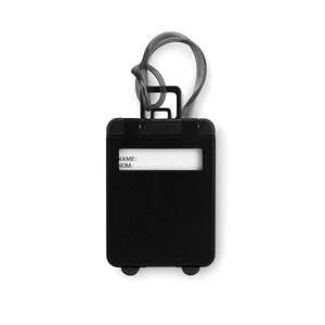 bagagelabel zwart Full colour 1048