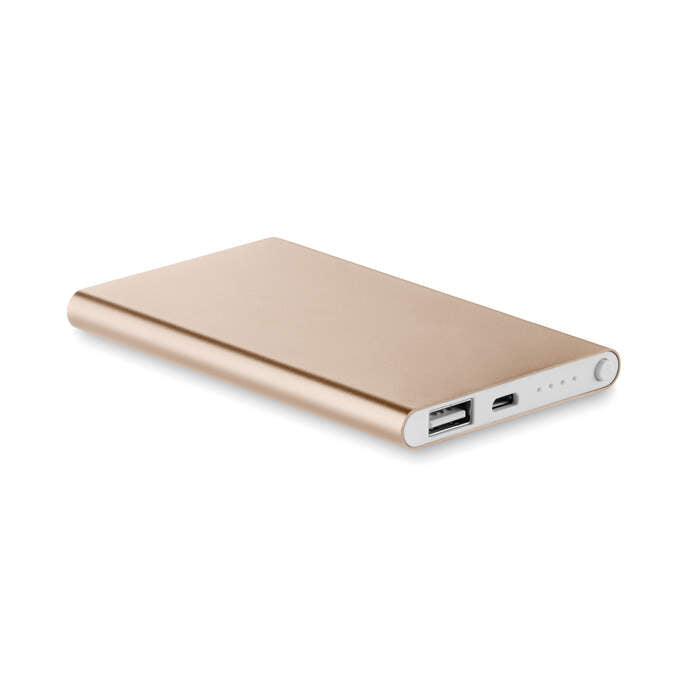 Alu PowerBank 4000mAh zwart Graveren 596