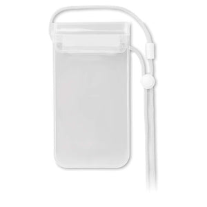 Waterdichte smartphonehoes transparant groen 1 kleur zd 13257