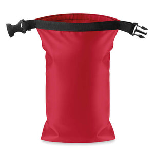 Waterbestendige bag rood 1 kleur zd 13241