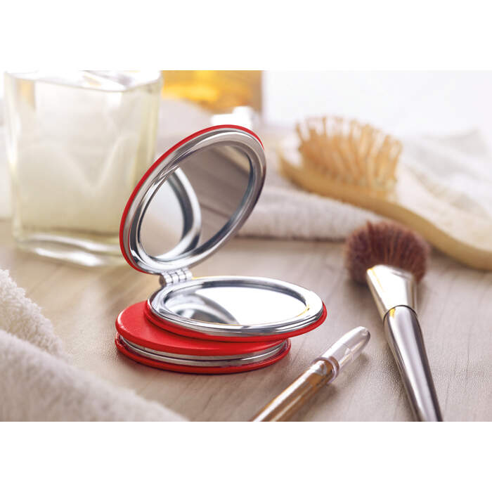 Magnetische dubbele spiegel GLOW ROUND bedrukken