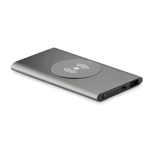 Draadloze Powerbank POWER&WIRELESS rood onbedrukt 2980