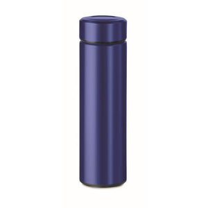 Dubbelwandige drinkfles 470 ml zwart Graveren 3324