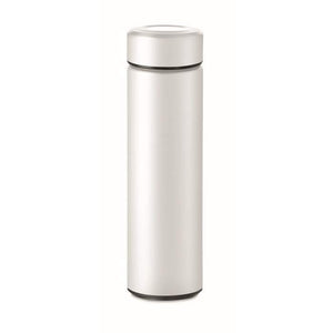Dubbelwandige drinkfles 470 ml blauw 1 kleur zd 3319