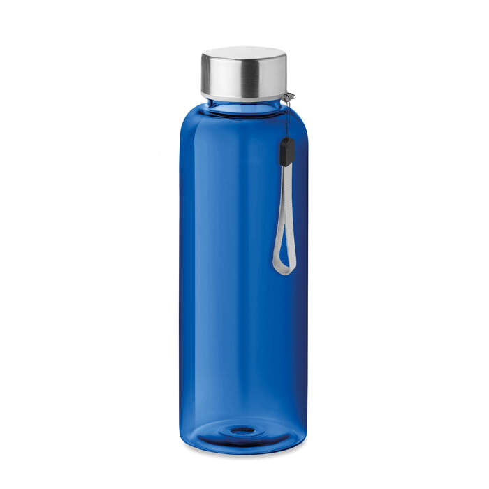 RPET bottle 500ml blauw onbedrukt 10108