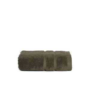 Handdoek Ultra luxe 100x50 cm lichtgrijs Borduren 4992