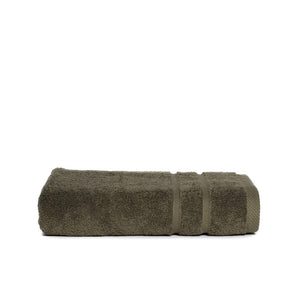 Handdoek Ultra luxe 140x70 cm lichtgrijs Borduren 5005