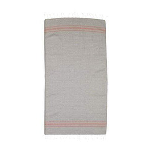 Oxious Hammam Towels - Vibe Luxury stripe hamamdoek khaki onbedrukt 8849