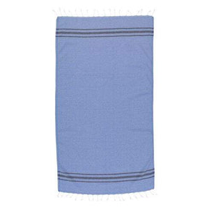 Oxious Hammam Towels - Vibe Luxury stripe hamamdoek rood onbedrukt 8857