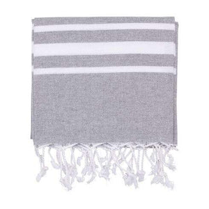 Oxious Hammam Towels - Vibe Luxury stripe hamamdoek rood 1 kleur 8856