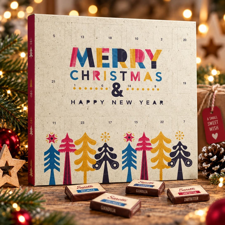 adventskalender kerstsfeer