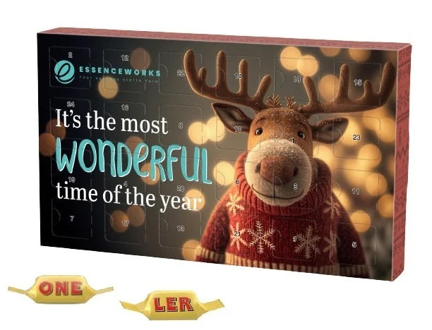 adventskalender met toblerone