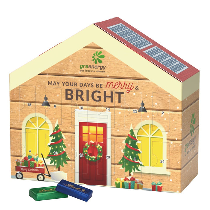 Lindt chocolade Huis adventskalender