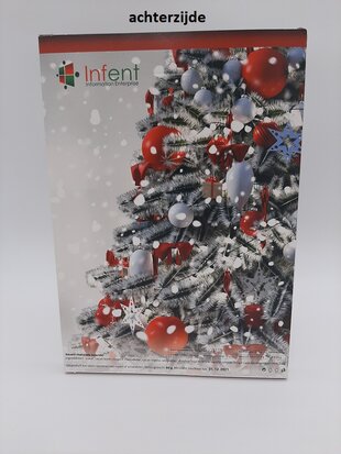 A4 adventskalender full colour bedrukt met Callebaut chocolade