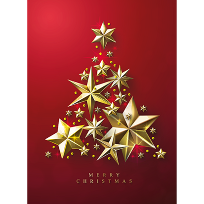 A3 adventskalender full colour bedrukt met Callebaut chocolade
