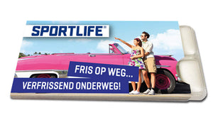 Sportlife Kauwgom 12 pack bedrukken