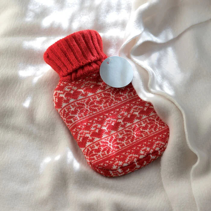 Warmwaterkruik rood 1 kleur 13222