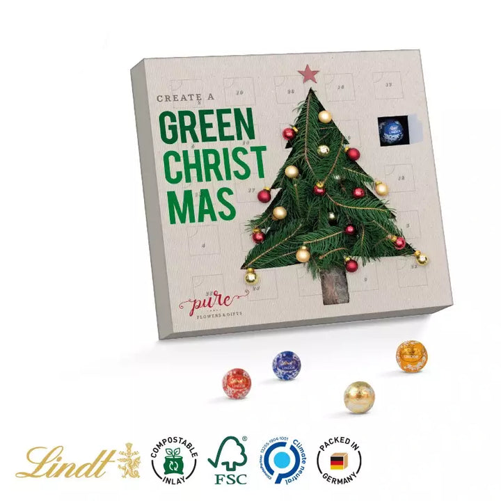 Lindt chocolade ballen adventskalender 7033