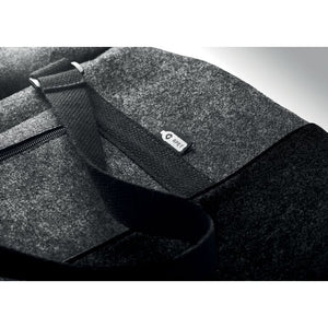 RPET vilten weekendtas INDICO BAG donkergrijs 2 kleuren zd 10289