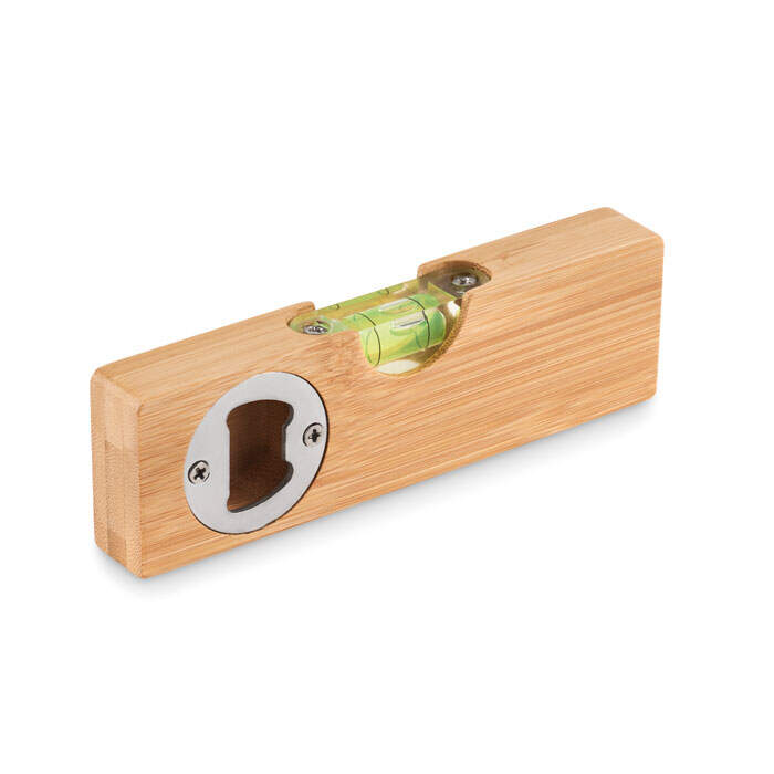 Waterpas met flesopener SPIREN sample