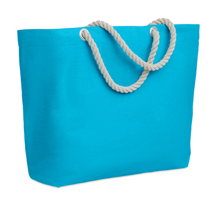 Strandtas met koord MENORCA rood 2 kleuren zd 12154
