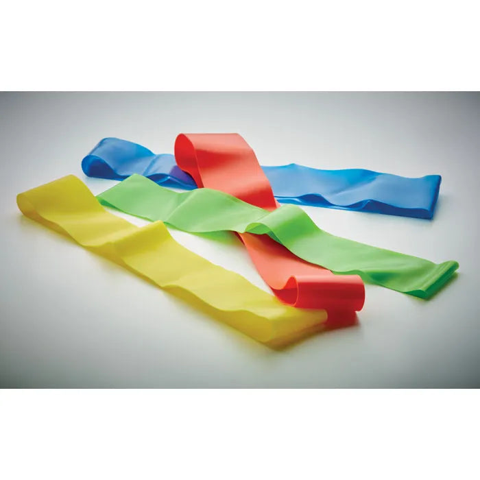Set van 4 fitnessbanden FITBAND bedrukken