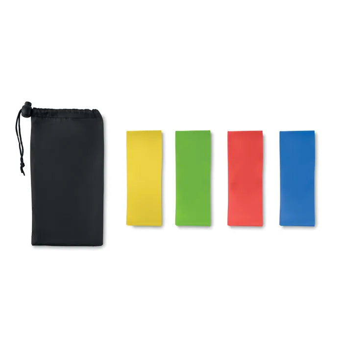 Set van 4 fitnessbanden FITBAND sample