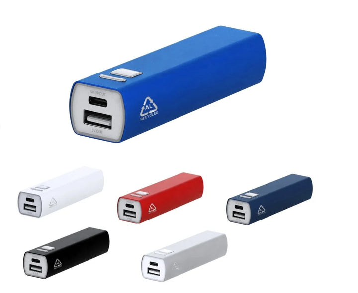 powerbank alubase bedrukken