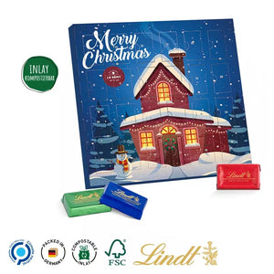 Lindt chocolade adventskalender bedrukken